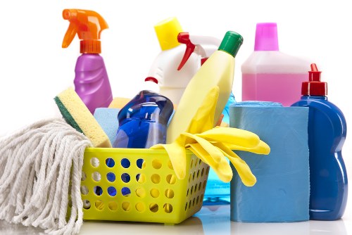 Professional Carpetcleaning SW10 team following insurance and safety procedures