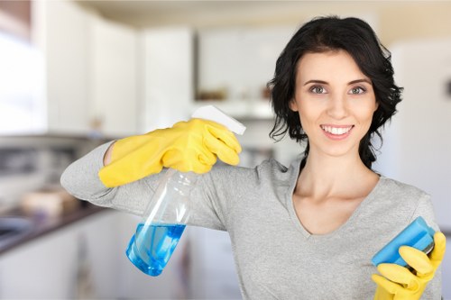 Kitchen deep cleaning in SW10 with detailed surface care